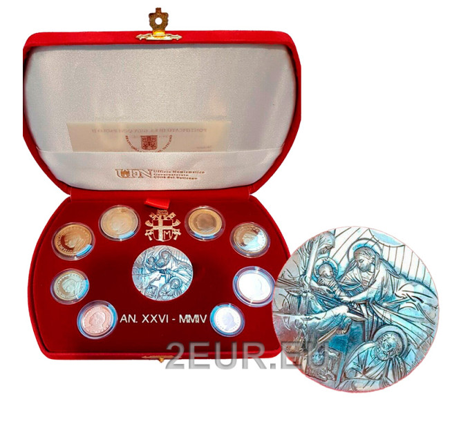 Vatican coffret BE 2004 - Coffret euros 