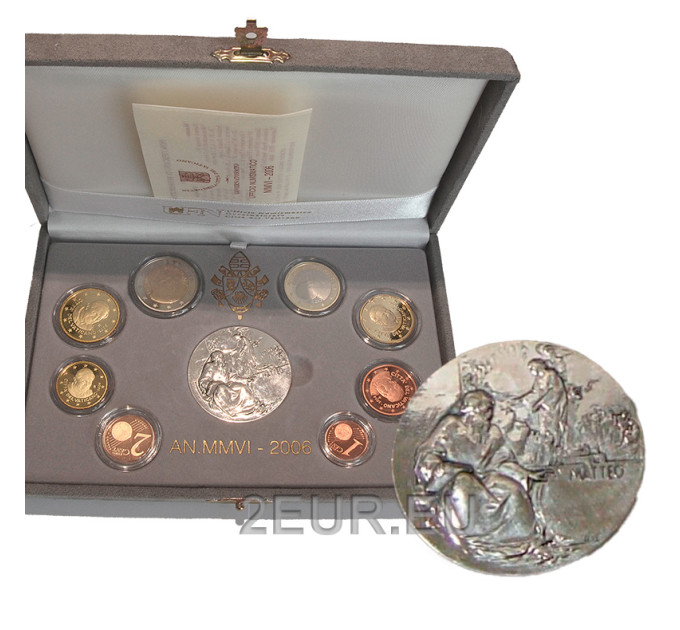 Vatican coffret BE 2006 - Coffret euros 