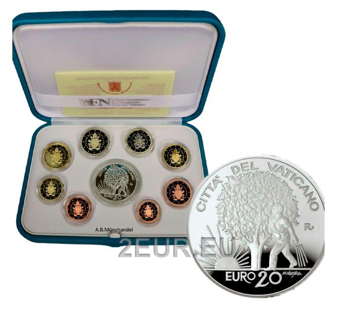 Vatican coffret BE 2019 - Coffret euros 