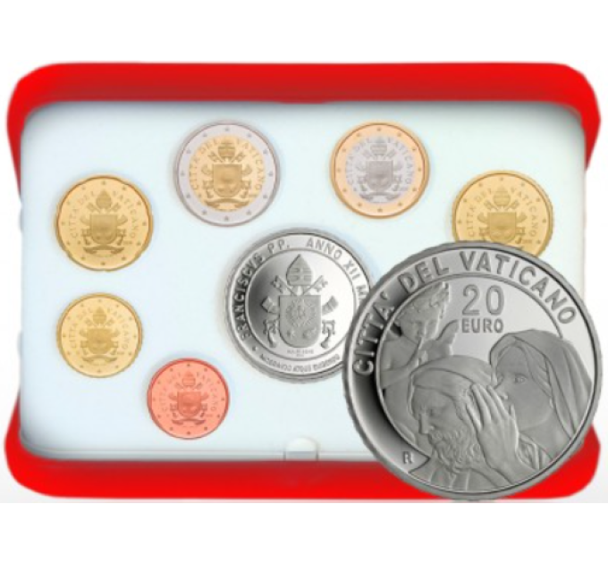 Vatican coffret BE 2024 - Coffret euros 