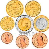Vatican coffret UNC 2016 - Coffret euros Vatican coffret UNC 2016 - Coffret euros