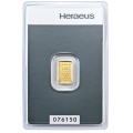 1g Lingot d'or Héraeus