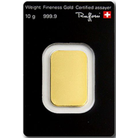 10g Lingot d'or Argor Heraeus