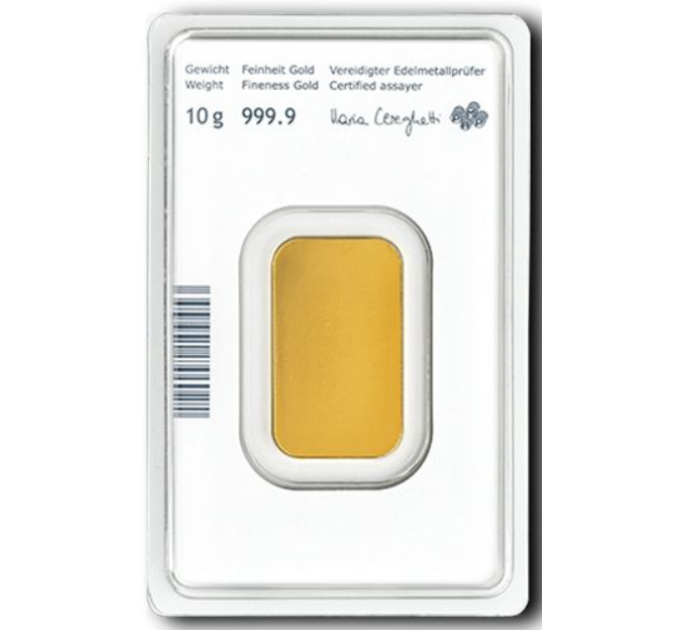 10g Lingot d'or Austrian Mint