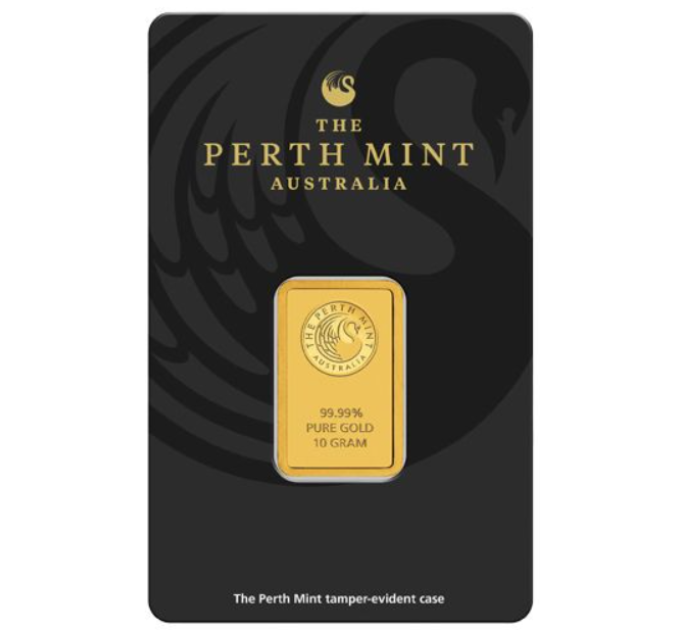 10g Lingot d'or Perth Mint