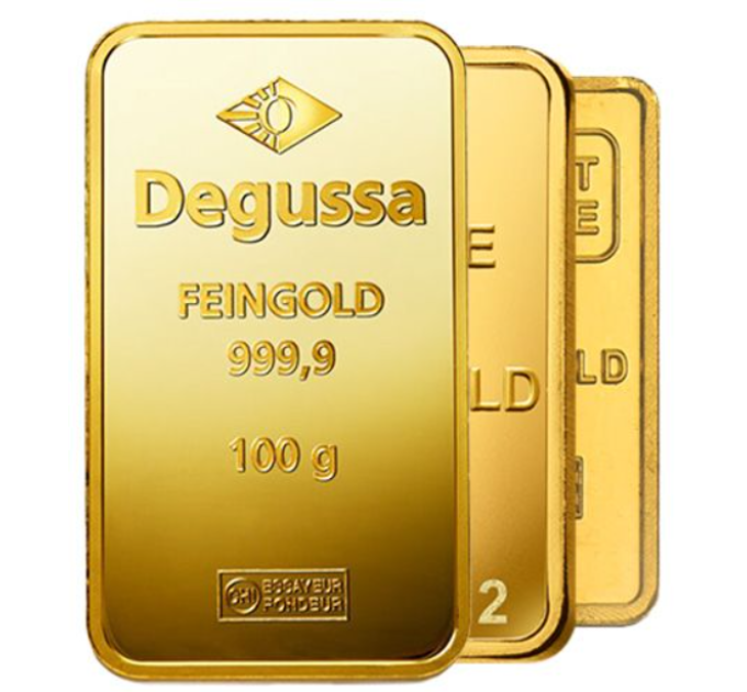 100 g Lingot d'or autres LBMA