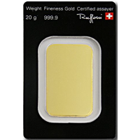 20g Lingot d'or Argor Heraeus