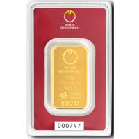 20g Lingot d'or Austrian Mint