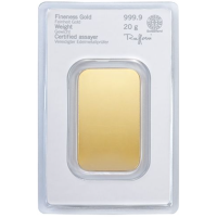 20g Lingot d'or Heraeus
