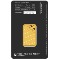 20g Lingot d'or Perth Mint