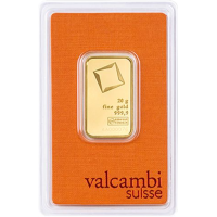 20g Lingot d'or Valcambi