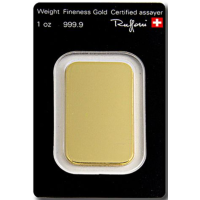 31,1g Lingot d'or Argor Heraeus