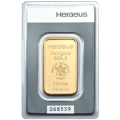 31,1g Lingot d'or Heraeus