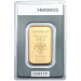 31,1g Lingot d'or Heraeus