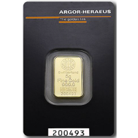 5g Lingot d'or Argor Heraeus