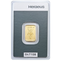 5g Lingot d'or Héraeus