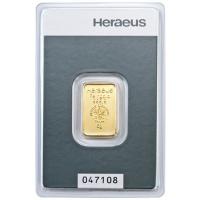5g Lingot d'or Héraeus