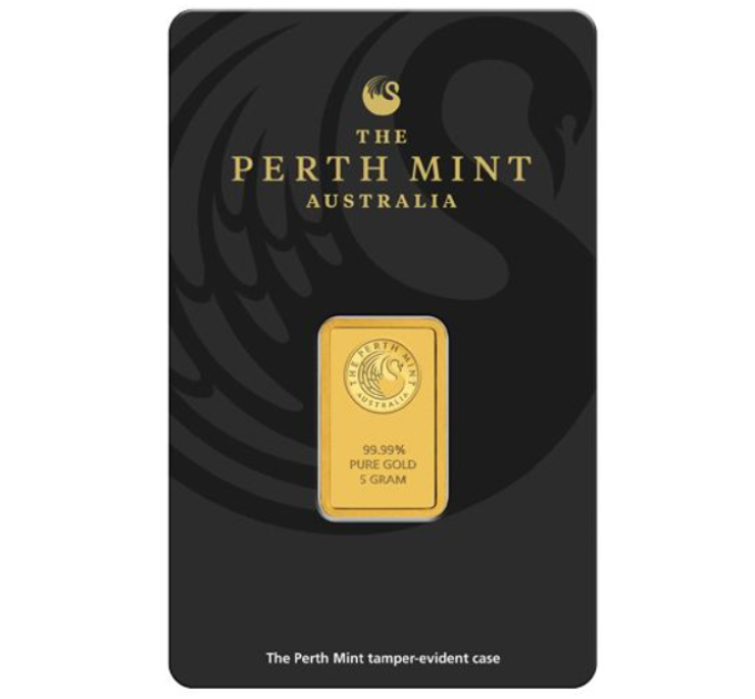 5g Lingot d'or Perth Mint