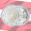 Lettonie 2 euros UNC 2015 - Présidence lettone du Conseil de l'UE
