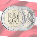 Lettonie 2 euros UNC 2017 - Latgale