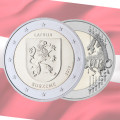 Lettonie 2 euros UNC 2017 - Kurzeme