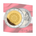 Lettonie 2 euros UNC 2023 - Slava Ukrainai
