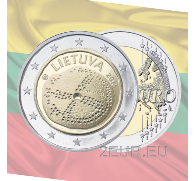 Lituanie 2 euros UNC 2016 - Culture balte