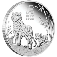 Australie 1 OZ BU 2022 - Année du Tigre