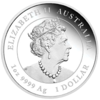 Australie 1 OZ BU 2022 - Année du Tigre