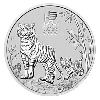 Australie 2 OZ BU 2022 - Année du Tigre