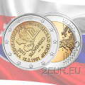 Slovaquie 2 euros UNC 2011 - 20 Ans Visegrad Group