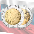 Slovénie 2 euros UNC 2008 - 500e anniversaire de la naissance de Primoz Trubar