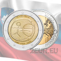 Slovénie 2 euros UNC 2009 - 10 ans Euro - WWU - UEM