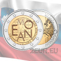 Slovénie 2 euros UNC 2015 - 2000e anniversaire de la fondation d'Emona - Ljubljana