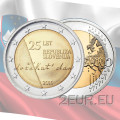 Slovénie 2 euros UNC 2016 - 25 Ans de l'Indépendance