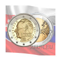 Slovaquie 2 euros UNC 2021 - 100e anniversaire de la naissance d'Alexander Dubchek