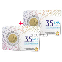Belgique 2 euros BU 2022-2 - 35 Ans de l'Erasmus - NL+FR 