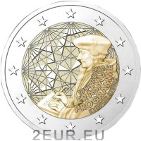 Chypre 2 euros UNC 2022 - 35 Ans de l'Erasmus