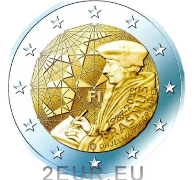 Finlande 2 euros UNC 2022 - 35 ans d'Erasmus