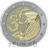 Lituanie 2 euros UNC 2022 - 35 ans d'Erasmus