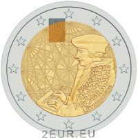 Luxembourg 2 euros UNC 2022 - 35 ans de l'Erasmus