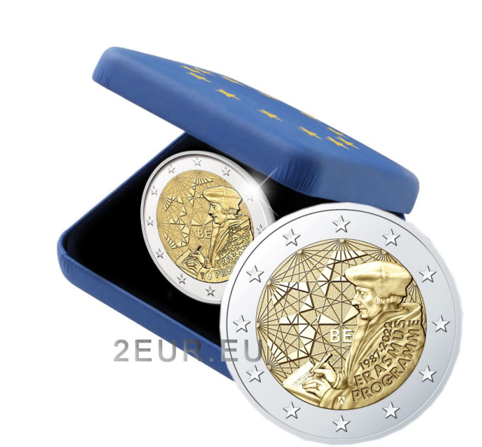 Belgique 2 euros proof 2022 - 35 Ans de l'Erasmus
