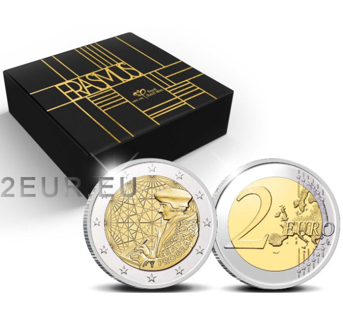 Pays-Bas 2 euros BE 2022 - 35 ans d'Erasmus