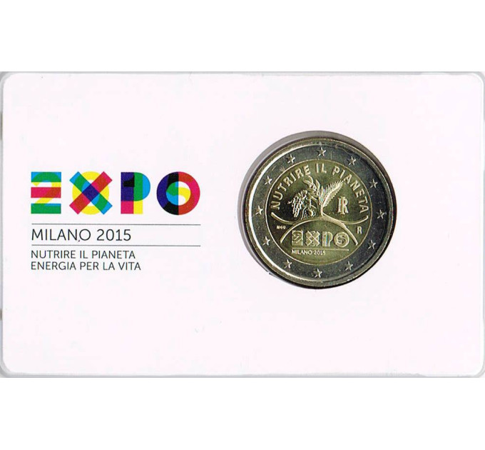 Italie 2 euros BU 2015 - Expo Milan