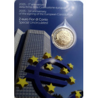 Italie 2 euros BU 2005 - 1e anniversaire de la signature de la Constitution de l'UE