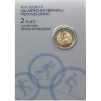 Italie 2 euros BU 2006 - Jeux Olympiques d'hiver de Turin