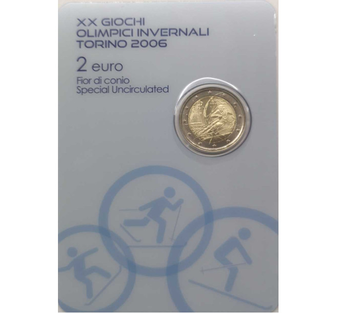 Italie 2 euros BU 2006 - Jeux Olympiques d'hiver de Turin