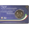 Italie 2 euros BU 2018 - 70e anniversaire de la Constitution italienne