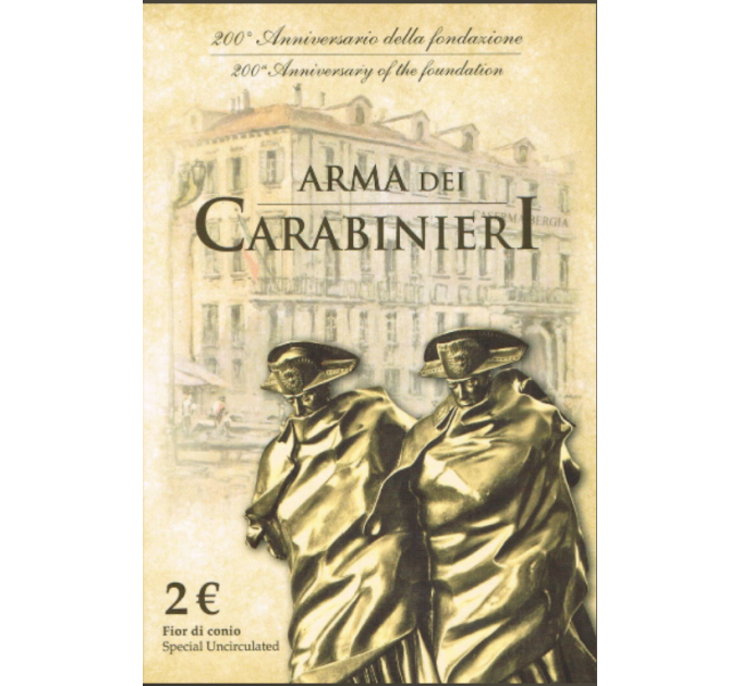 Italie 2 euros BU 2014 - MOUSQUETONS