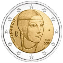 2 EURO UNC PIÈCES